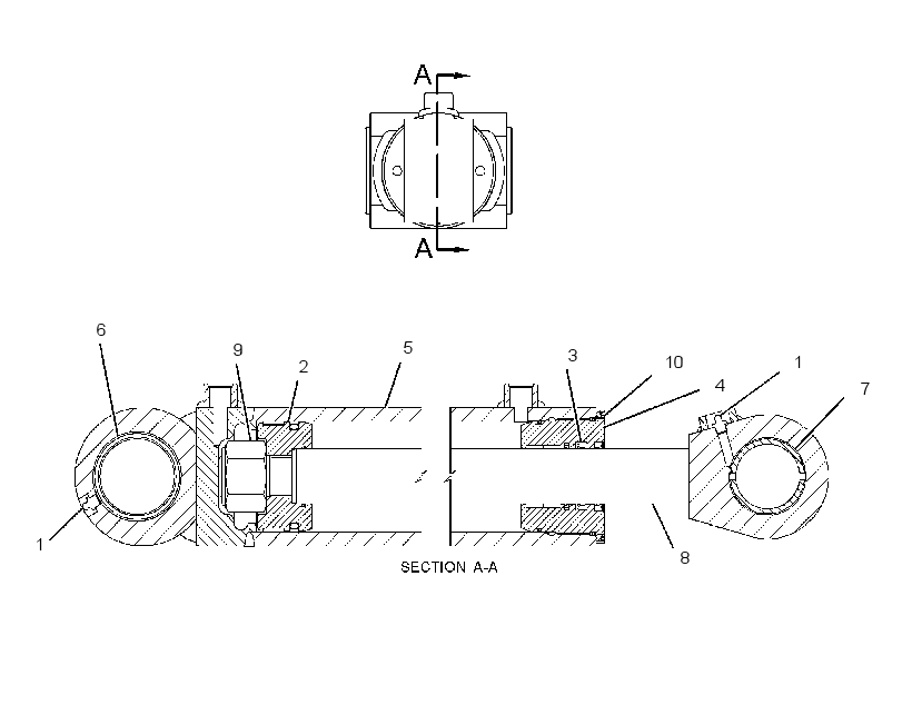 CYLINDER GP-TONG 2645243 CAT