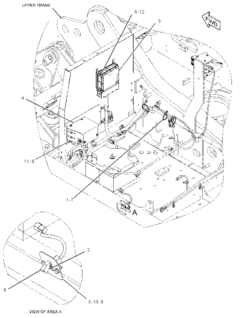 WIRING GP-CAB TILT 2615153 CAT