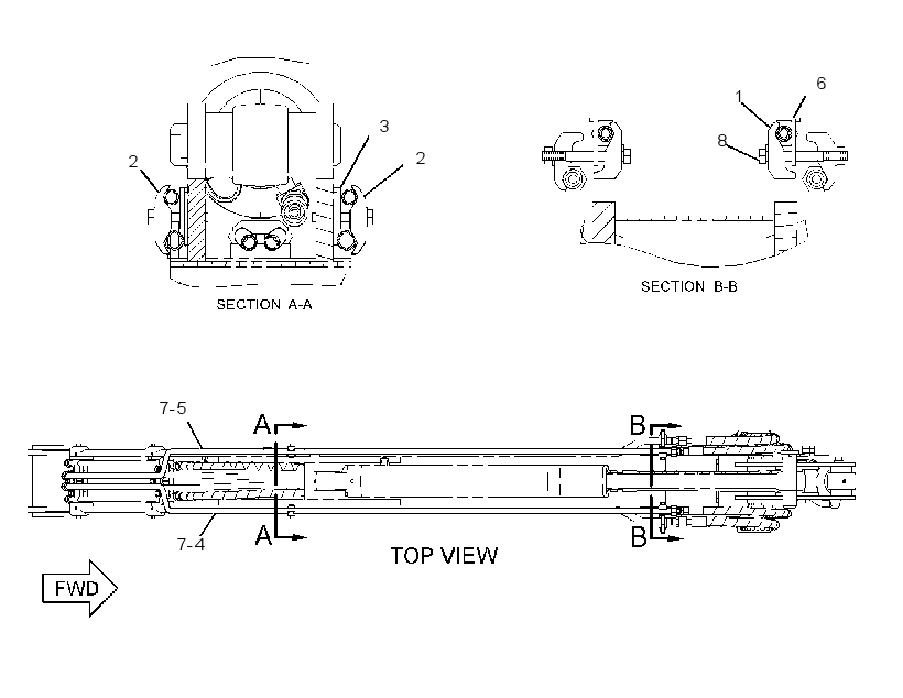Трубопроводы вспомогательной гидравлики 2673278 CAT