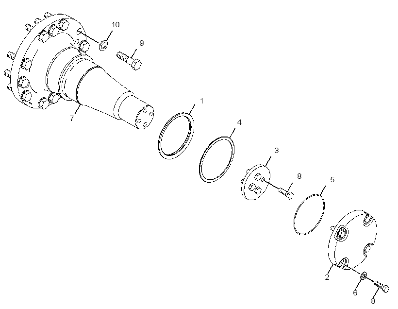 PIVOT BAR GP 3069247 CAT