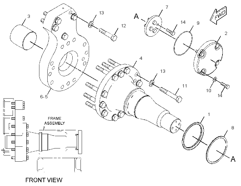 PIVOT BAR GP 5Q9342 CAT