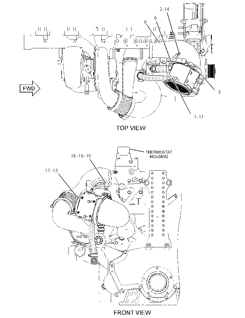 PRECOOLER GP 2729806 CAT