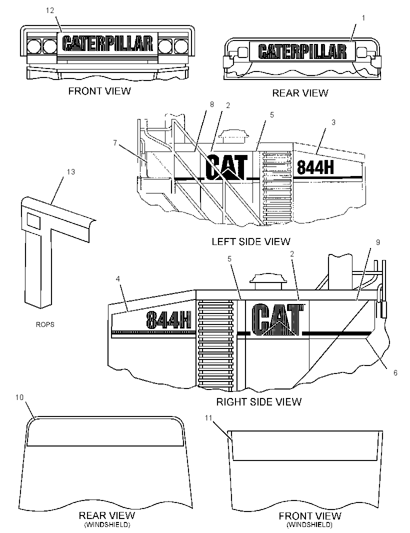 Плёнка 2529665 CAT