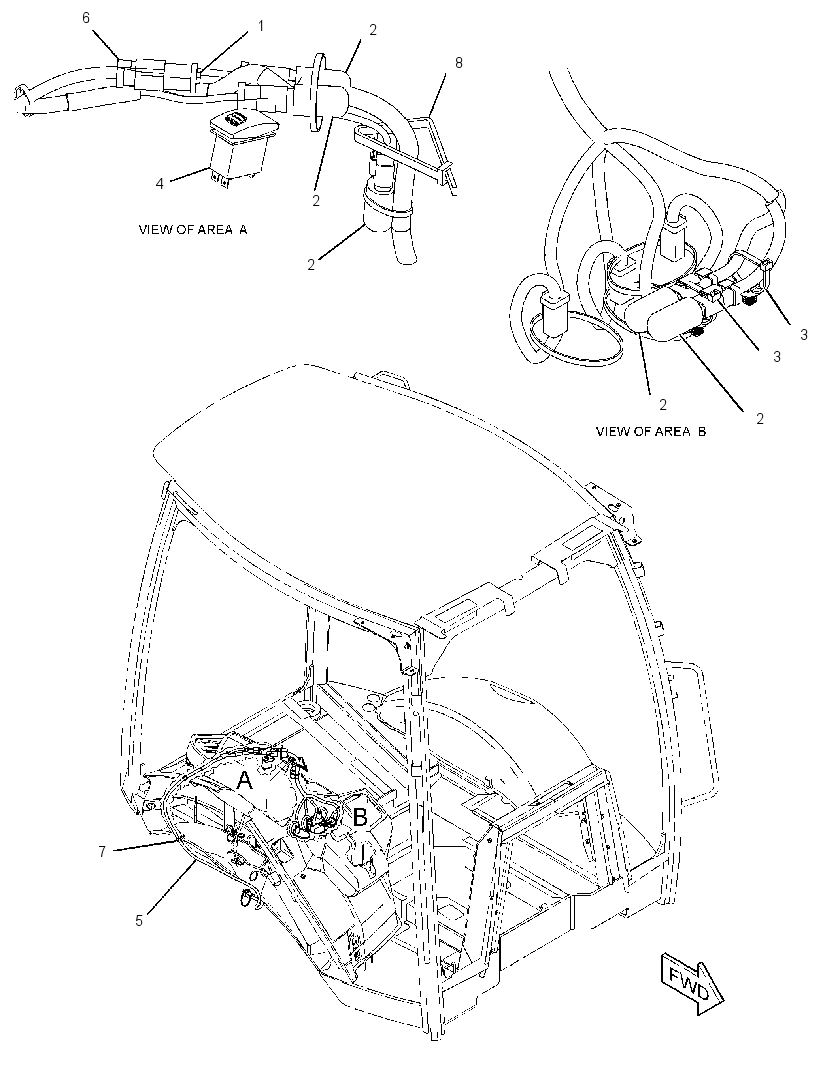 WIRING GP-SIDESHIFT 2639491 CAT