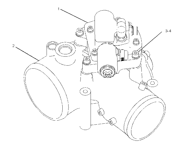 VALVE GP-CLEAN GAS INDUCTION 2839968 CAT