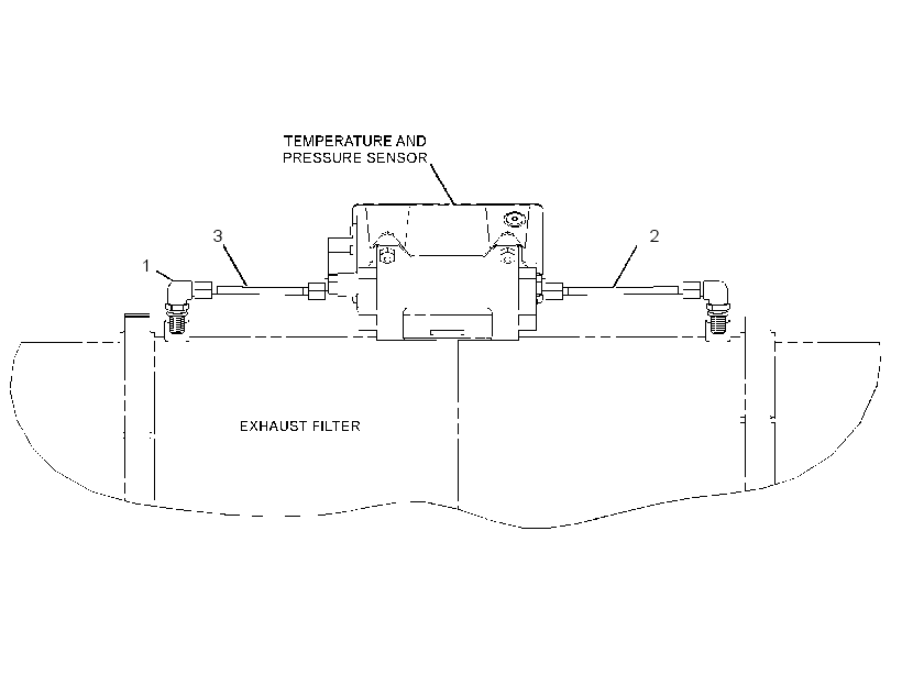 LINES GP-EXHAUST SENSOR 2823549 CAT