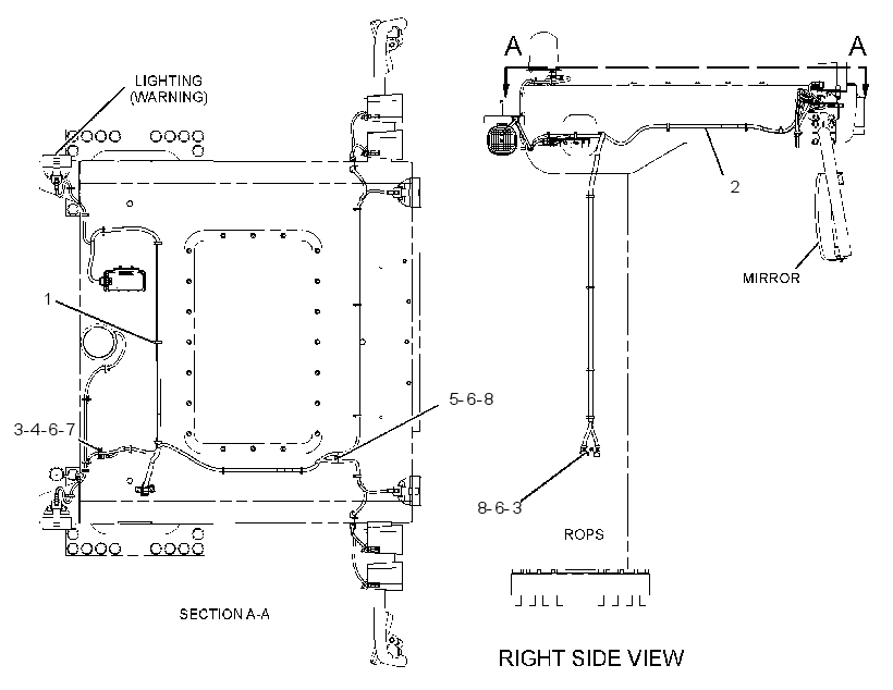WIRING GP-ROPS 2667697 CAT