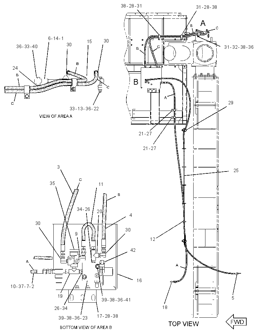 CONTROL GP-EXHAUST FLOW 1305898 CAT