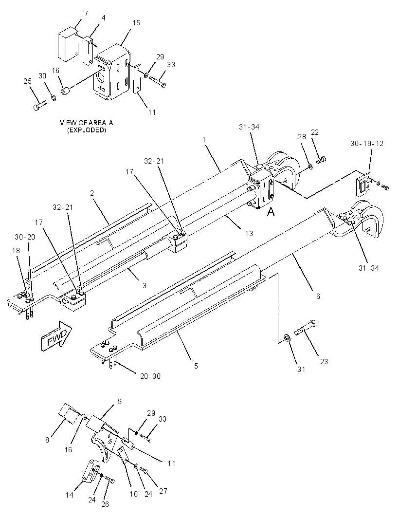 GUARD GP-TILT CYLINDER 2657869 CAT