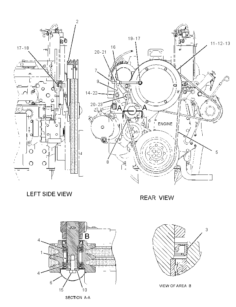 PULLEY GP-FAN 2780840 CAT