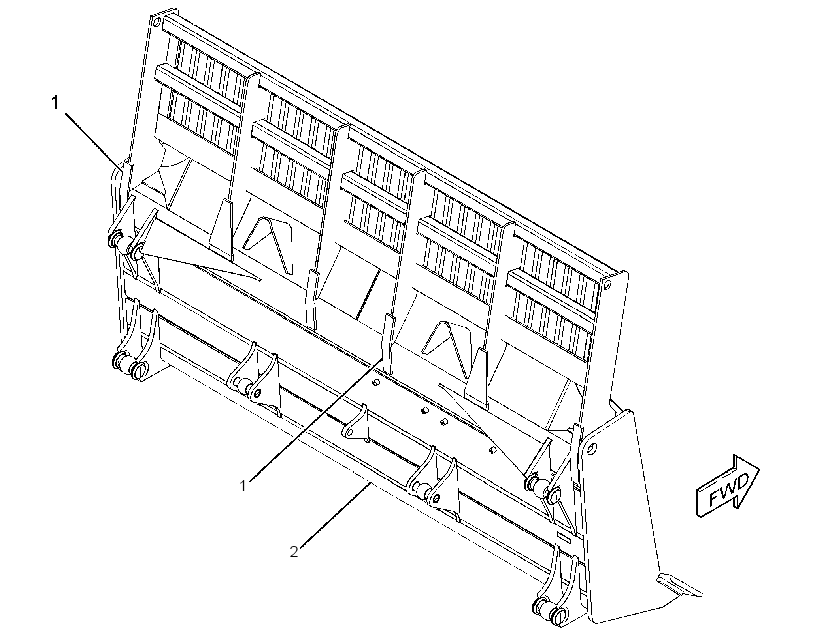 BLADE AS-SEMI-UNIVERSAL 2526452 CAT