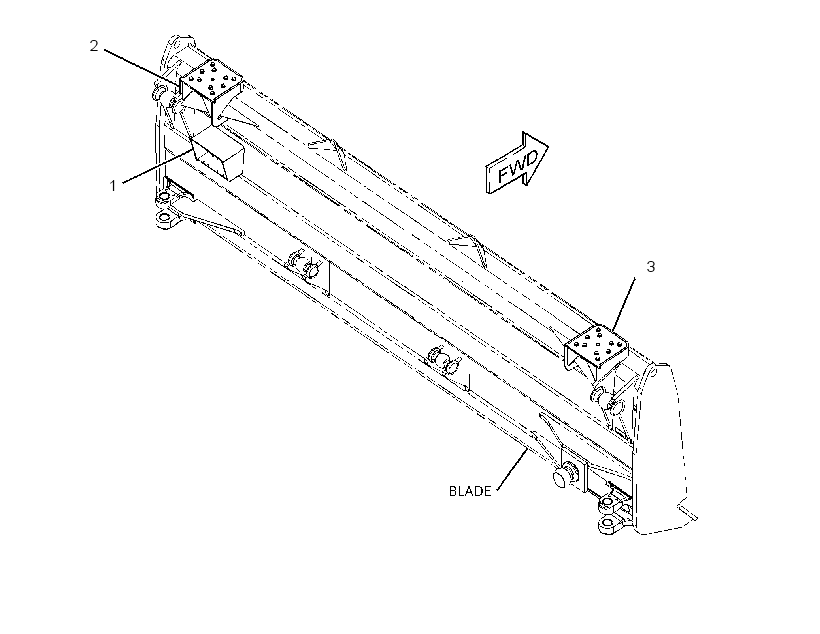 MOUNTING GP-MAST 2454238 CAT