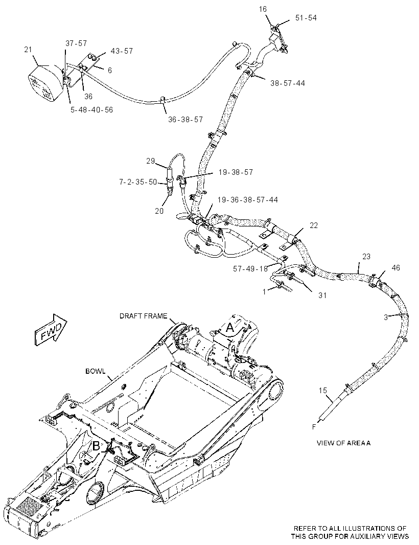 WIRING GP-SCRAPER 2286966 CAT