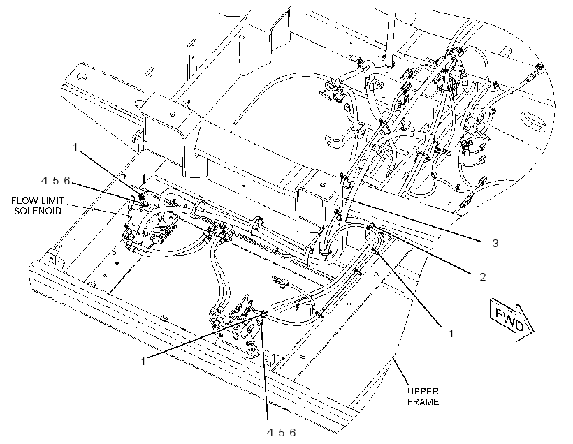 WIRING GP-AUXILIARY CONTROL 2510533 CAT