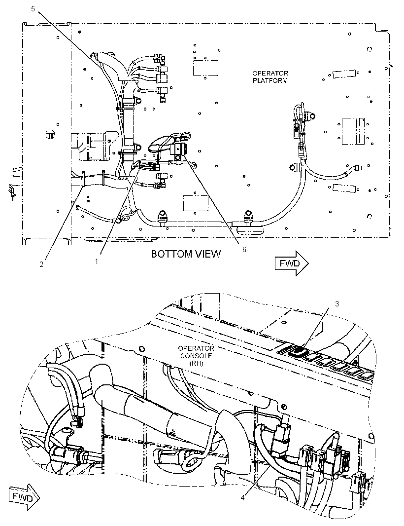 WIRING GP-CAB TILT 2615162 CAT