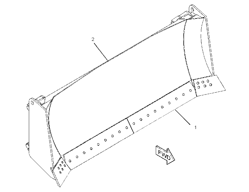 BLADE & EDGE GP-SEMI-UNIVERSAL 2233991 CAT