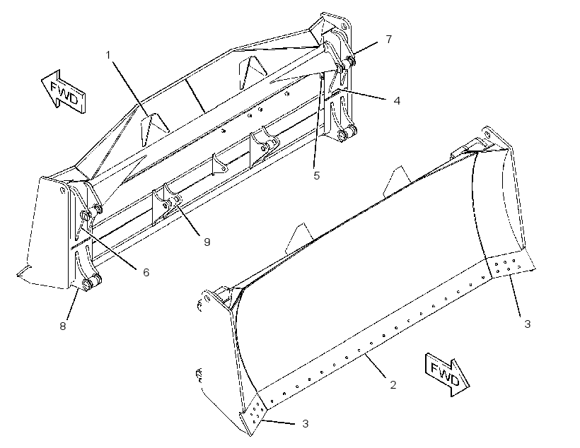 BLADE AS-SEMI-UNIVERSAL 2234000 CAT