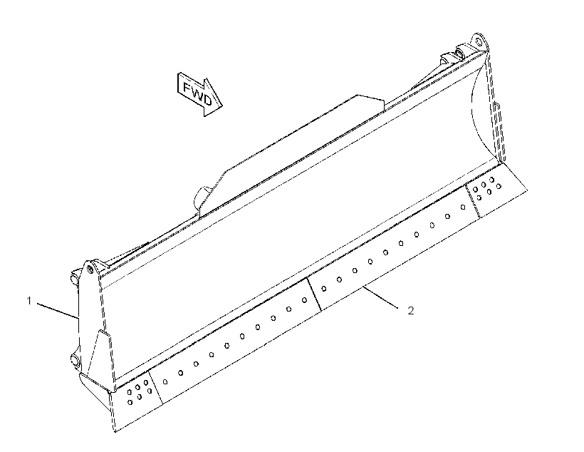BLADE & EDGE GP-STRAIGHT 2234008 CAT