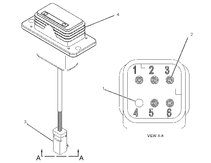 CONTROL GP-PEDAL 3095808 CAT