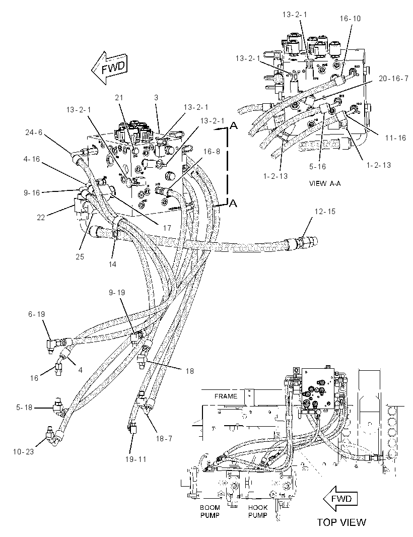 VALVE & LINES GP 2191134 CAT
