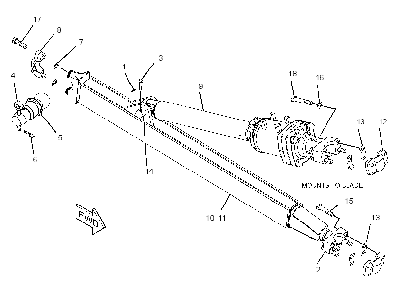BRACE GP-BULLDOZER 2475706 CAT