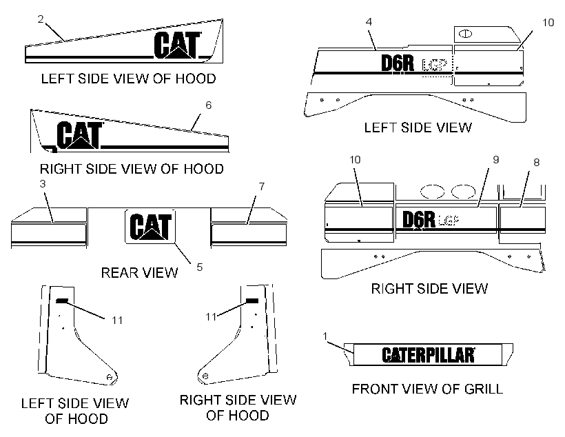 Плёнка 2591803 CAT