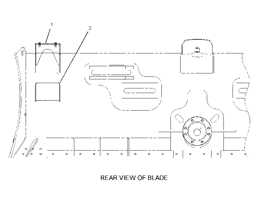 MOUNTING GP-MAST 2454140 CAT