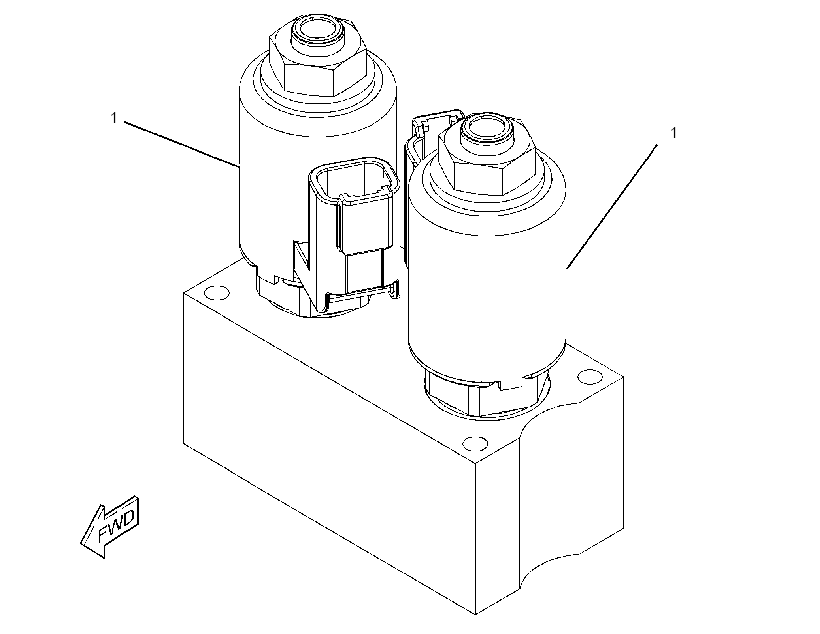 MANIFOLD & SOLENOID GP-CONTROL 1793543 CAT