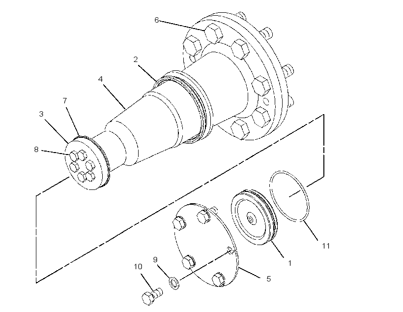 PIVOT BAR GP 2230648 CAT