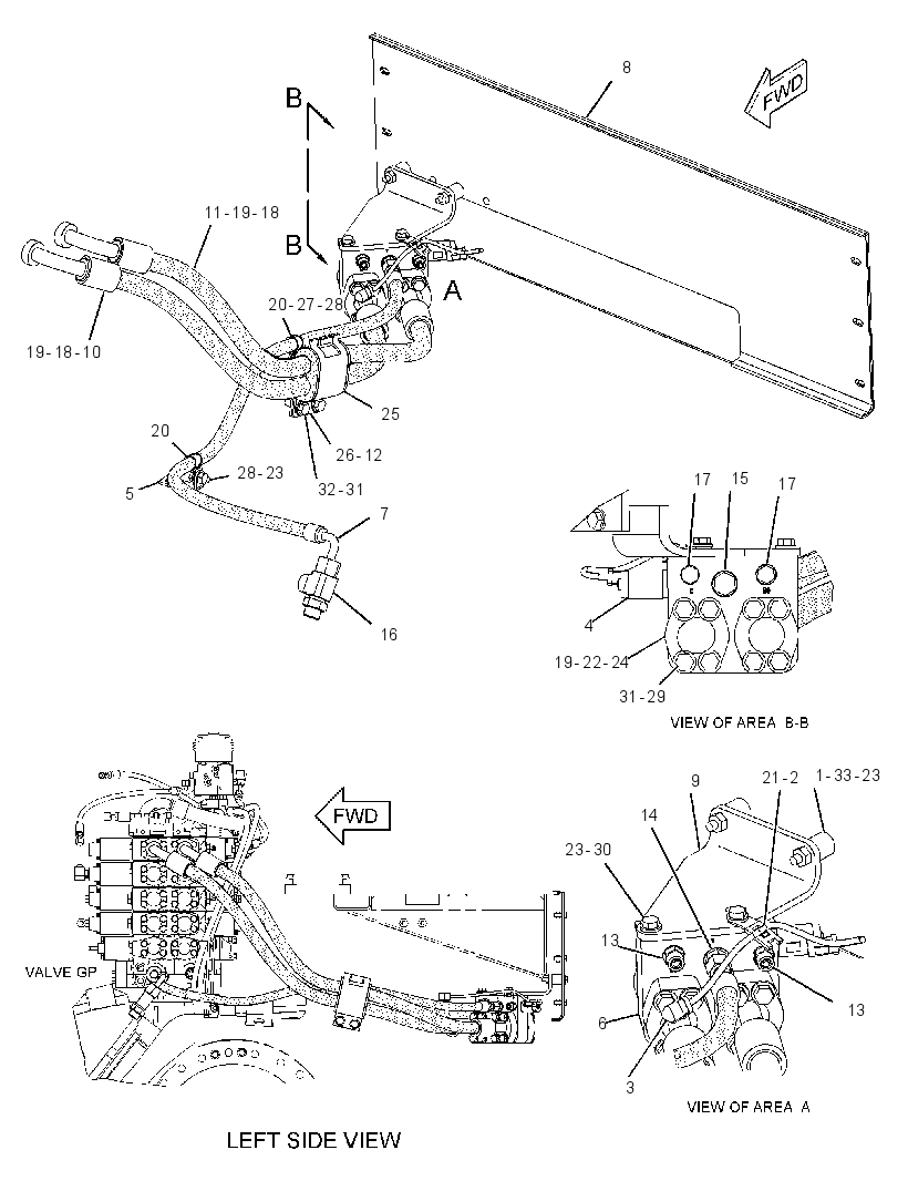 LINES GP-WINCH 2387758 CAT