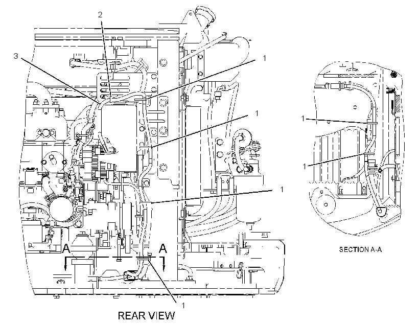 WIRING GP-WINDOW WASHER 2779023 CAT
