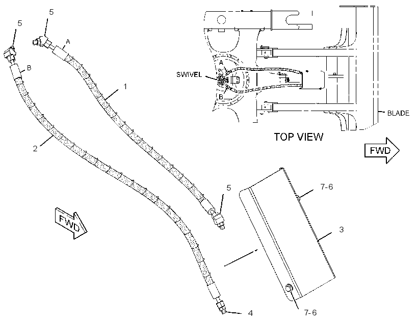 LINES GP-BLADE 2685250 CAT