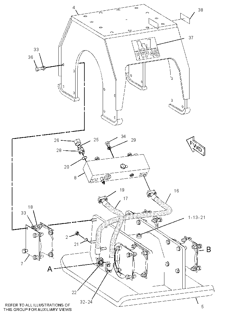 COMPACTOR GP-VIBRATORY PLATE 2577477 CAT