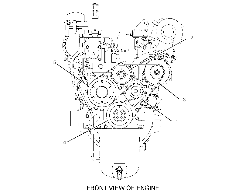 PULLEY GP-ENGINE 2666317 CAT
