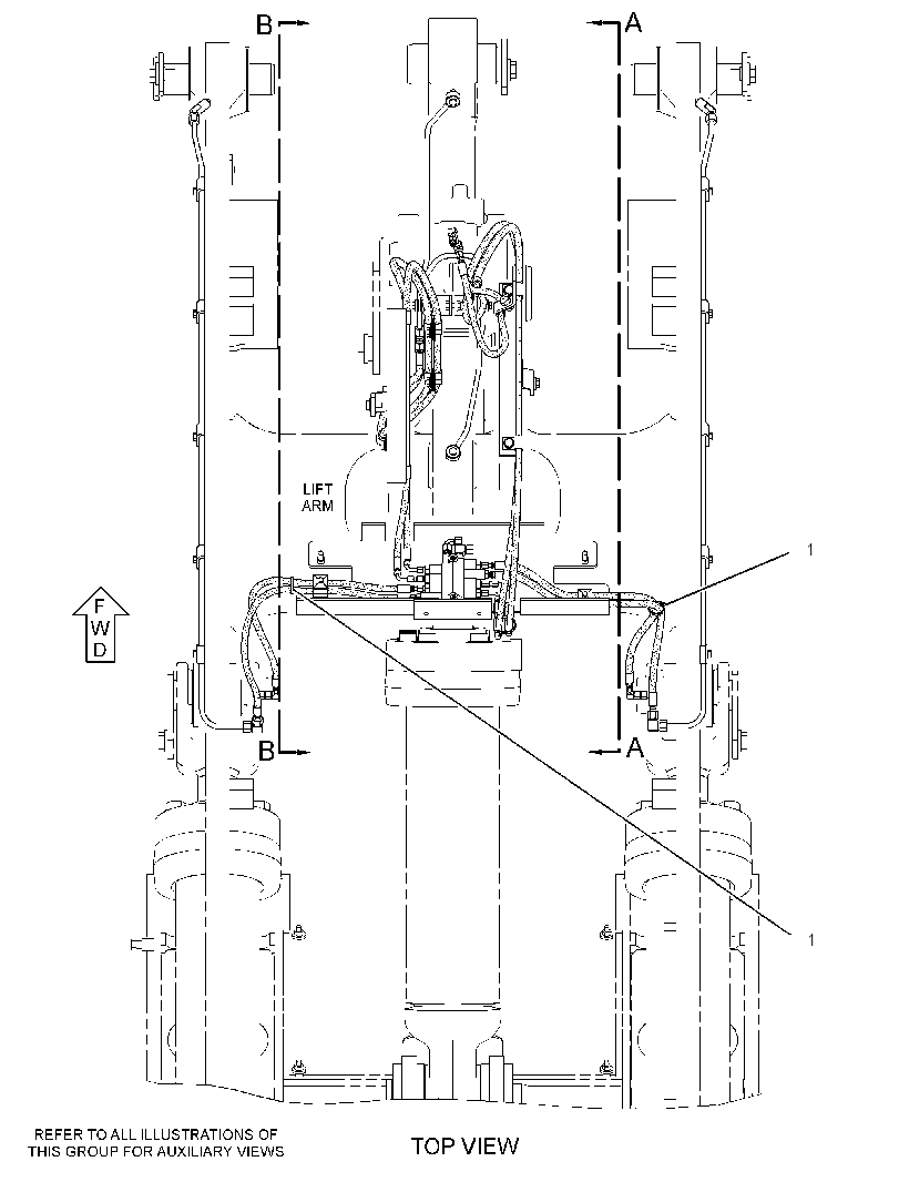 LINES GP-FRONT LUBRICATION 2692011 CAT
