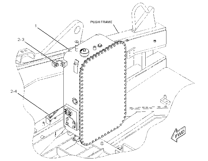 TANK GP-TRANSMISSION 2141480 CAT