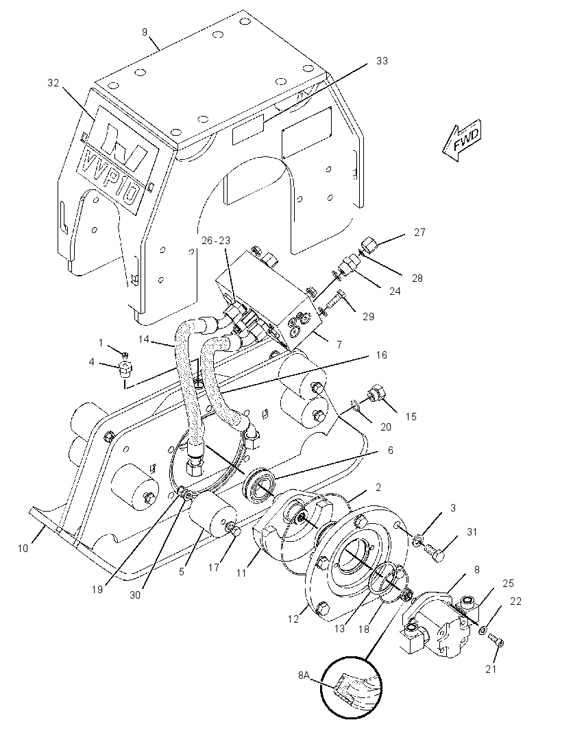 COMPACTOR GP-VIBRATORY PLATE 2577474 CAT