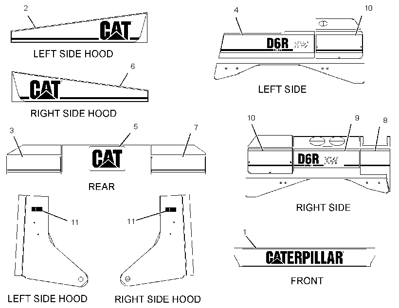 Плёнка 2591793 CAT