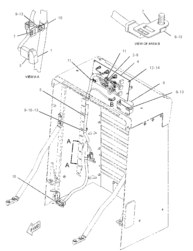 WIRING GP-SCRAPER 2742376 CAT
