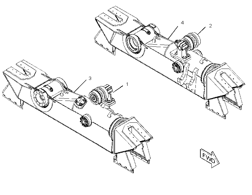 ROLLER AR-TRACK CARRIER 2759210 CAT
