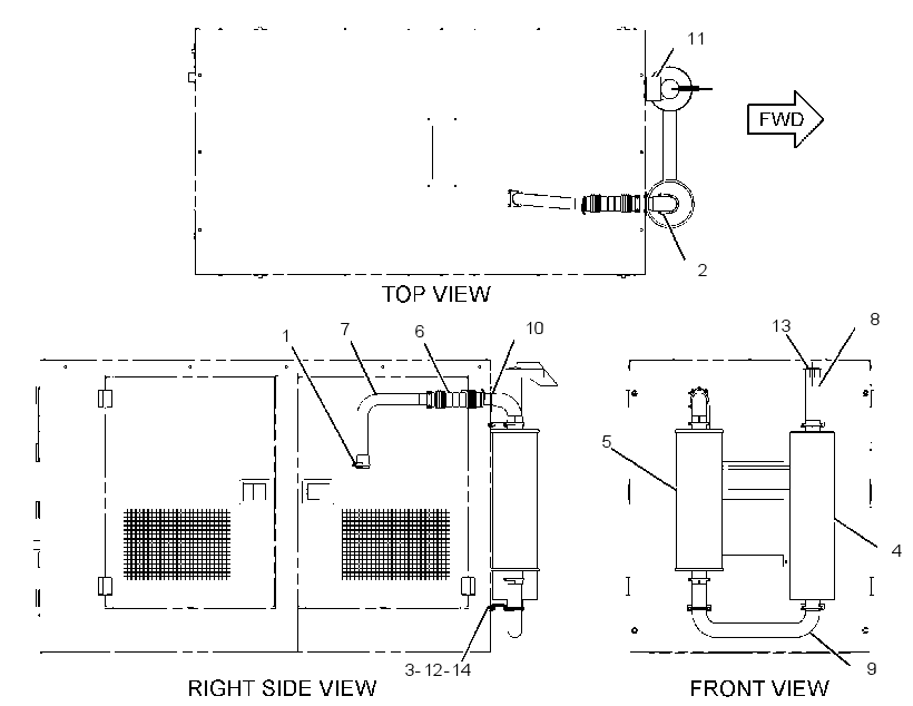 SILENCER GP-INLET 2800806 CAT