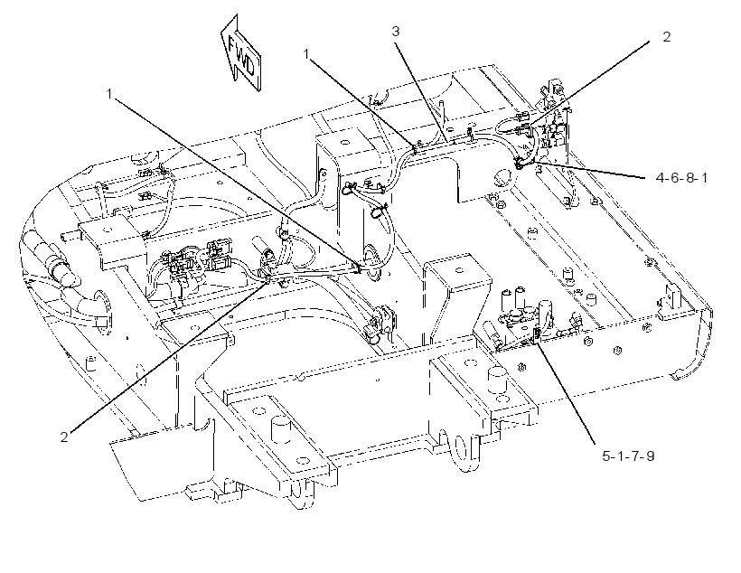 WIRING GP-AUXILIARY CONTROL 2595281 CAT