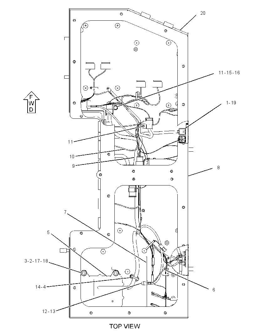 WIRING GP-ELECTRONICS BAY 2700480 CAT