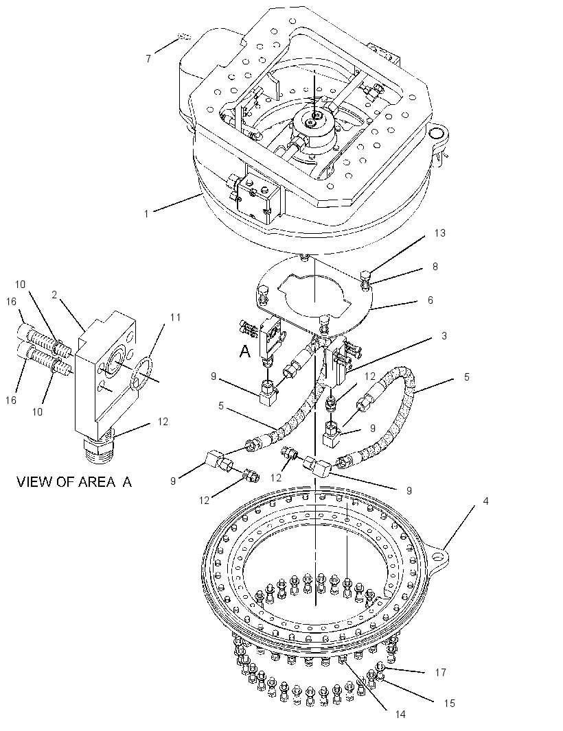 ROTATOR GP-HYDRAULIC 2722204 CAT