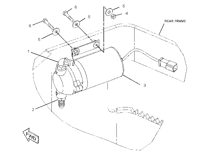 PUMP GP-WATER SPRAY 2554011 CAT
