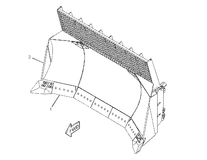 BLADE & EDGE GP-UNIVERSAL 1933085 CAT