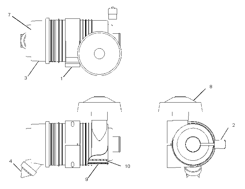 FILTER GP-AIR 2665732 CAT