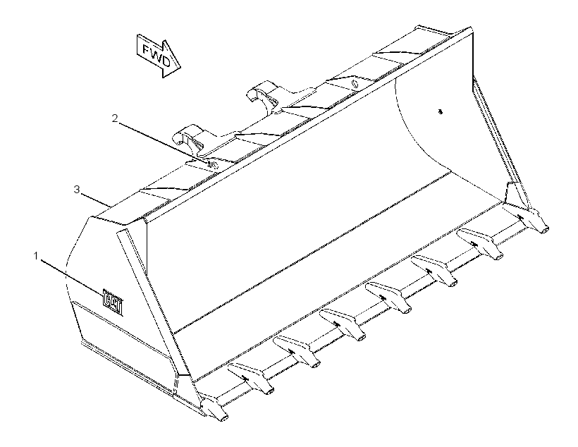BUCKET GP-PENETRATION 2765188 CAT