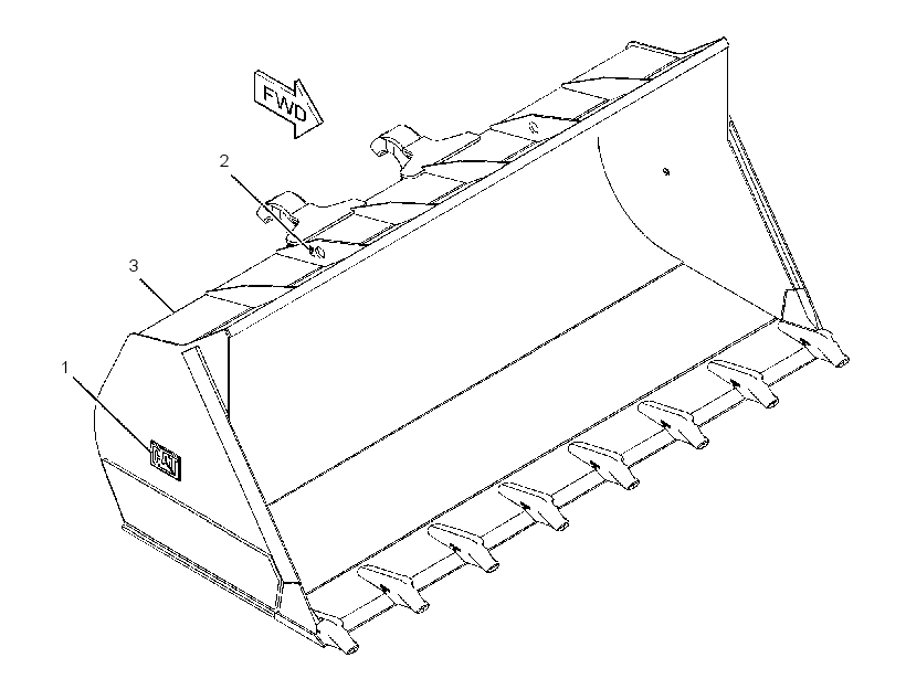 BUCKET GP-PENETRATION 2765187 CAT