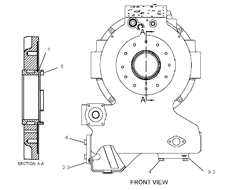 CASE GP-ROTOR TRANSMISSION 8E1776 CAT